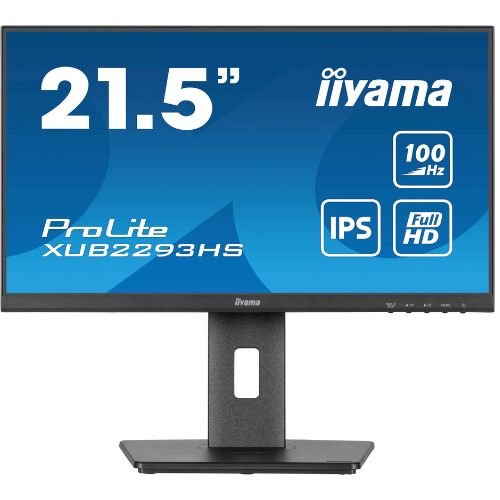 Monitor 21.5'' IPS, Full HD 100Hz, ergonomic stand - iiyama ProLite XUB2293HSU-B6