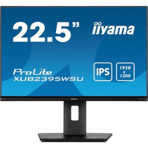Monitor 22.5'' IPS, WUXGA 16:10, 3-side borderless, ergonomic stand - iiyama ProLite XUB2395WSU-B5
