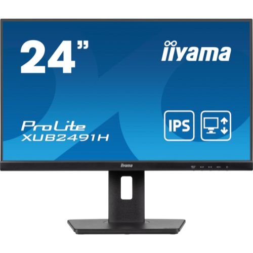 Monitor 24'' IPS, Full HD 100Hz, ergonomic stand 150mm - iiyama ProLite XUB2491H-B1