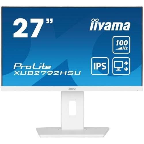 Monitor 27'' IPS, 100Hz, USB 3.2, white - iiyama ProLite XUB2792HSU-W6