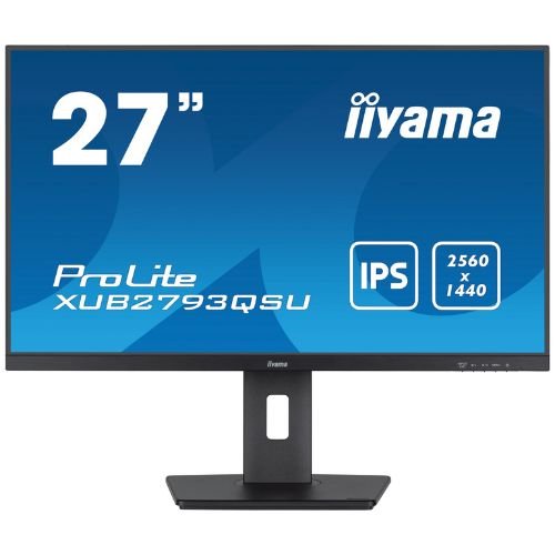 Monitor 27'' QHD, IPS 100Hz, USB hub - iiyama ProLite XUB2793QSU-B7