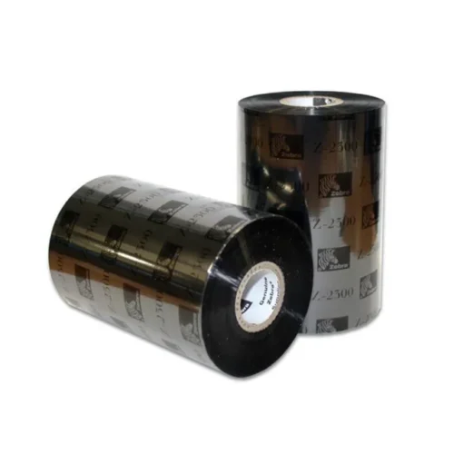 Zebra Wax Ribbon 02100BK08409