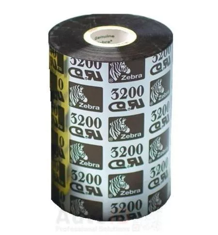 Ribbon Wax/Resin 110mm x 450m 3200 Zebra 03200BK11045