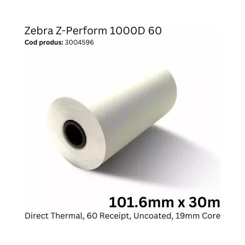 Zebra Z-Perform 1000D 60 paper roll 3004596