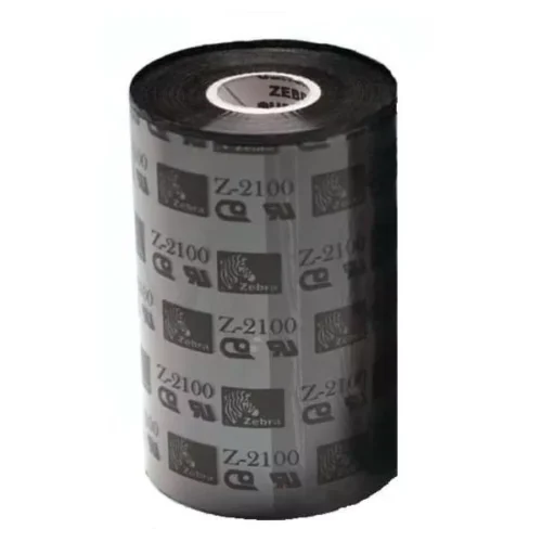 Zebra Wax Ribbon 02300BK15690
