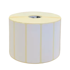 2 x 1 inch DT 5" OD 1" core 12 rolls/box 2670 labels/roll