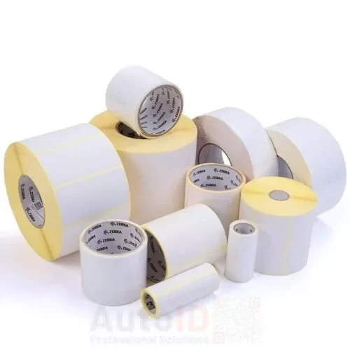 Paper labels 70x32mm 8000T All-Temp Zebra 66087