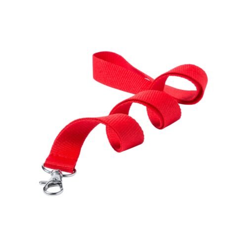 Red lanyard, 100 pcs Evolis 1437244