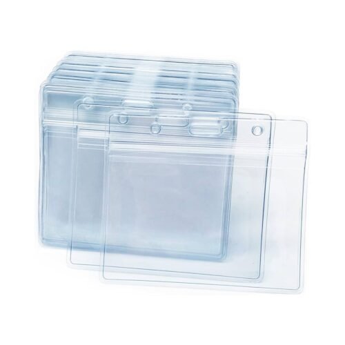 Badge holder IDS 78 H made of transparent polycarbonate horizontal 100 pcs 1454112
