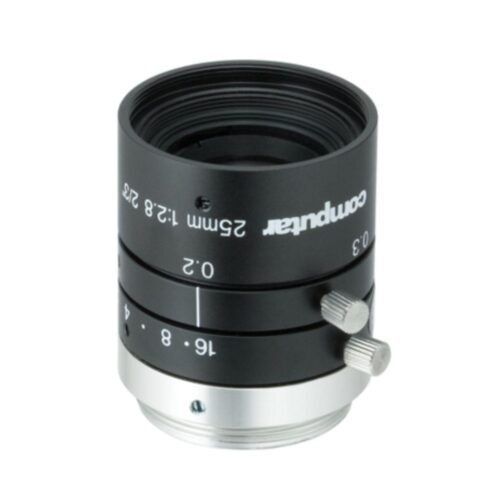 Computer 3PTY-COM-M2528-MPW3 C-Mount lens 25mm, filter thread 27mm