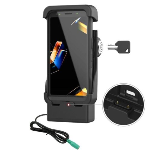 RAM Cradle 3PTY-RAM-HOL-ZE41L-1U, Power-Only with Lock for Zebra TC701