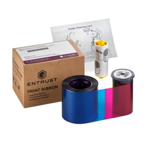 Ribbon color YMCKT-KT Entrust 525100-005