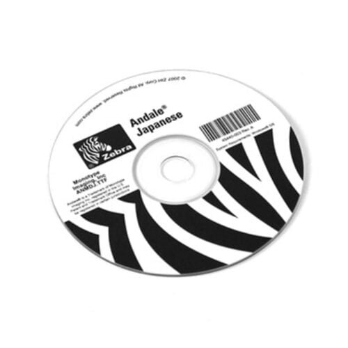 Andale Japanese Zebra Font Pack 56068-001