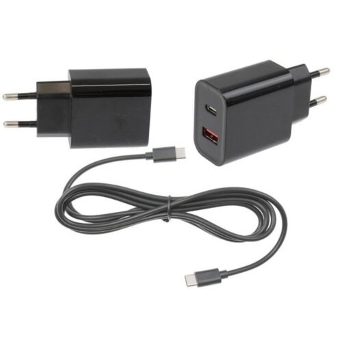 Brodit USB-C USB-A wall adapter 945084