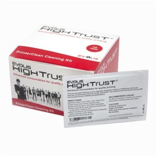 Tattoo Rewrite cleaning kit 50 Evolis A5002 cards