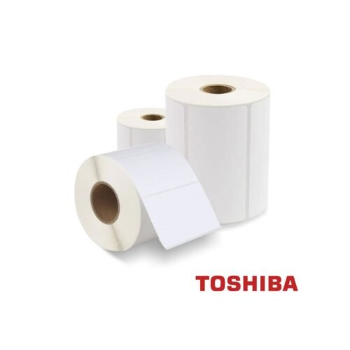 Toshiba matte paper label, 102mm x 51mm BLC720102051MP