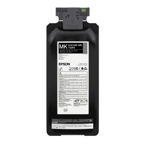 Black Matte (MK) Ink Cartridge for ColorWorks C8000 Epson C13T55P540