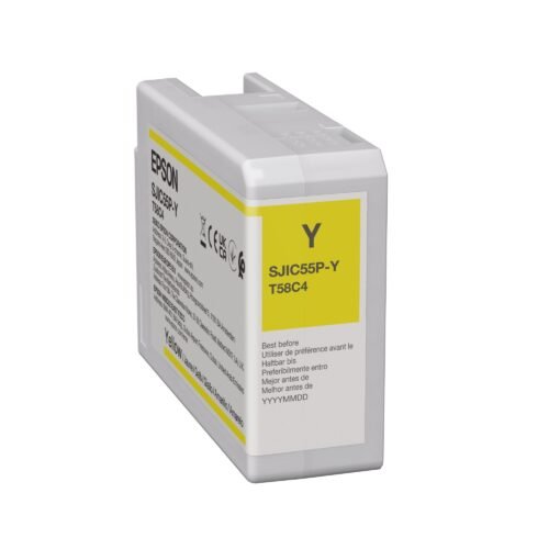 Yellow ink cartridge EPSON ColorWorks D6000 / D6500 C13T58C440