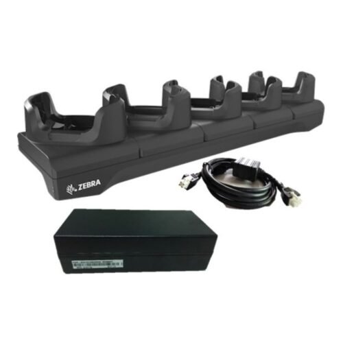 Zebra CRD-NGTC5B-5SC5D ShareCradle Charge-Only 5 Slots for FR55, TC53, TC58 with Boot