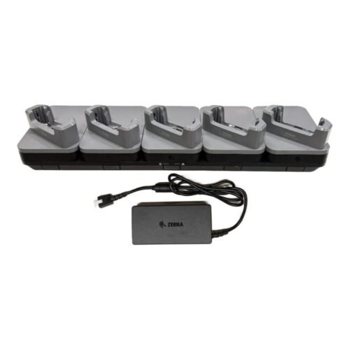 Zebra CRD-TC5A-5SE5D-1 cradle kit, Ethernet/USB for 5 TC501 terminals without boot