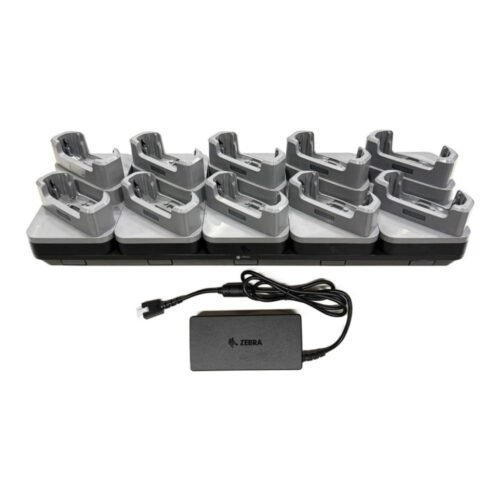 Zebra CRD-TC5AB-5SC10D-1 cradle kit, charging 10 TC501 terminals with boot protector