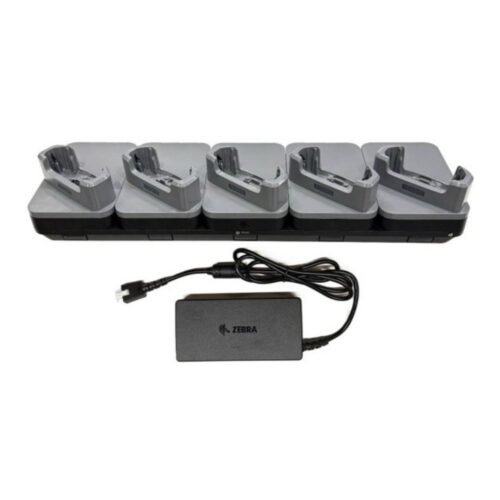 Zebra CRD-TC5AB-5SC5DF-1 cradle, fast charging and USB communication for 5 TC501 terminals with boot