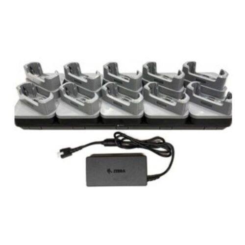 Cradle Kit 10 Zebra TC201 Terminals with Rugged Boot CRD-TCVTB-10D-1