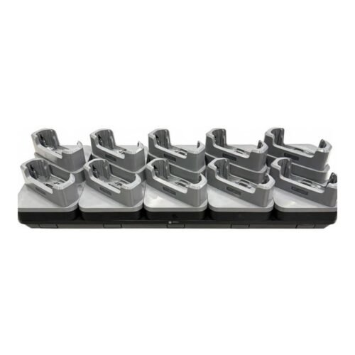 Cradle Charging 10 Zebra TC201 Terminals with Rugged Boot CRD-TCVTB-10D