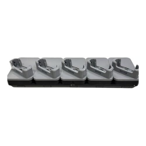 Cradle Charging 5 Zebra TC201 Terminals with Rugged Boot CRD-TCVTB-5D