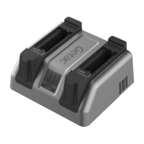 2-slot battery charger, UK V120, F120 Getac GCMCKT