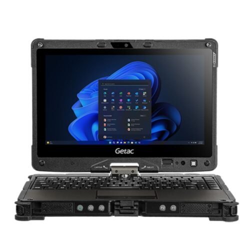Laptop rugged 11.6" DE-layout, GPS, Chip, USB, RS232, BT, Ethernet, Wi-Fi, 4G, SSD, Win. 10 Pro Getac V110 VG21ZCK4BPBX