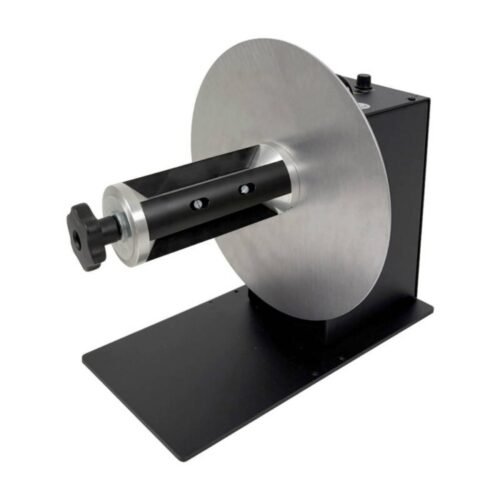 UCAT-1-CHUCK R-16 label dispenser with Labelmate LMU004/LMX457/LMX570 industrial bracket