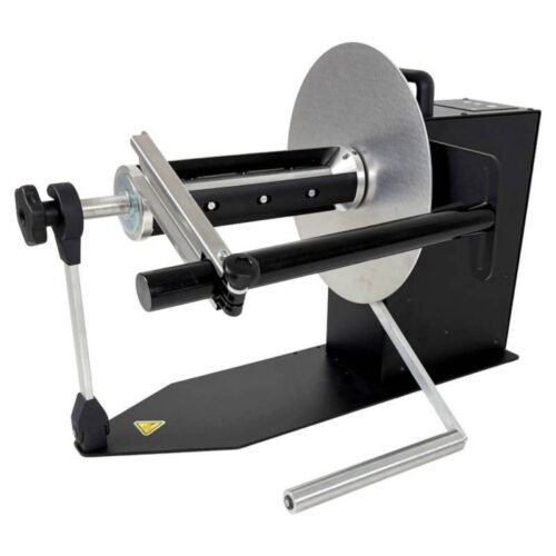 UNI-CAT 320 label rewinder with Alignment Plate, Ø 300 mm Labelmate LMR064