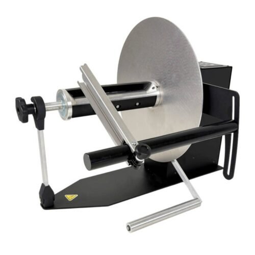 UNI-CAT 320-XL label rewinder with Alignment Plate, Ø 400 mm Labelmate LMR064/XL