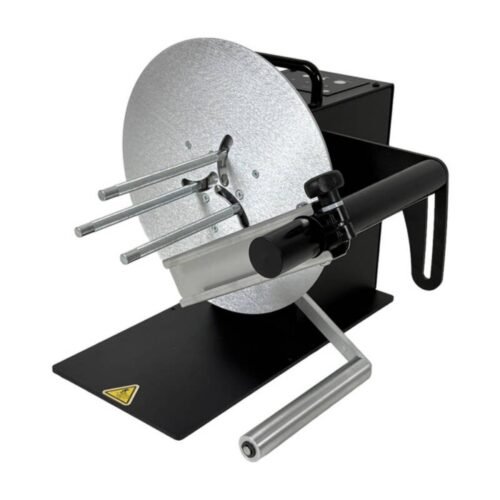 UNI-CAT ACH label rewinder with professional adjustable core Labelmate LMR043