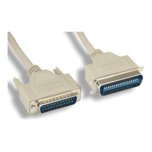 Centronics parallel cable 1.8m for POS printers, White Epson PARKAB