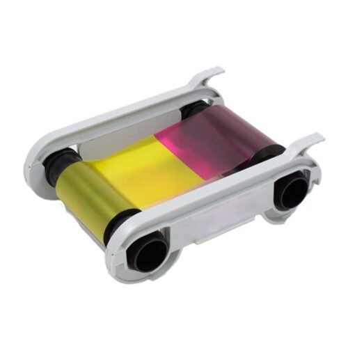 Half-panel color ribbon YMCKOKO, 250 cards Evolis R7H006NAA