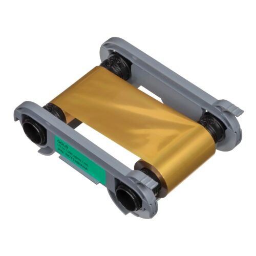 Evolis RCT216NAAA metallic gold ribbon