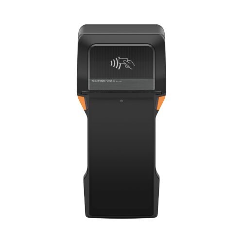 Mobile terminal with 80mm printer, GPS, USB-C, BT, Wi-Fi, 4G, NFC, Android, GMS SUNMI V2s PLUS P06054020