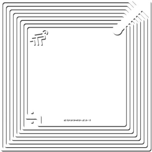 RFID Tag Paper Sticker EOS-940 SLIX2 50x80 TAGEOS 9400000004