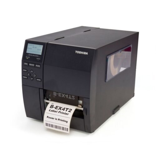 Label printer 4" B-EX4T2, 200 dpi Flat head, TT/DT Toshiba B-EX4T2-GS12-QM-R