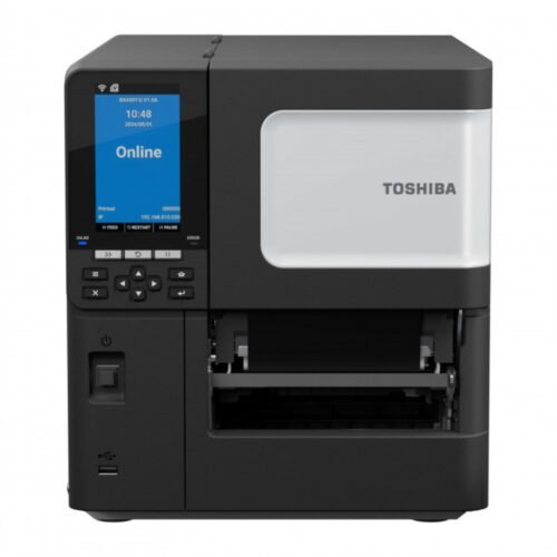 Label printer 4" Thermal Transfer, Near-End, 203 dpi, USB, LAN Tosiba BX410T BX410T-GS02-QM-S