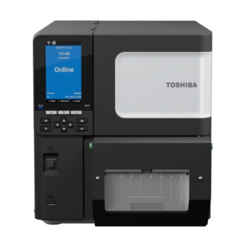 Label printer 4" BX430T, Flat Head, 600 dpi, Toshiba BX430T-HS02-QM-S